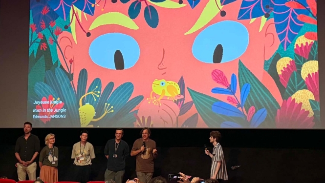 filmas autori pirmizrādē