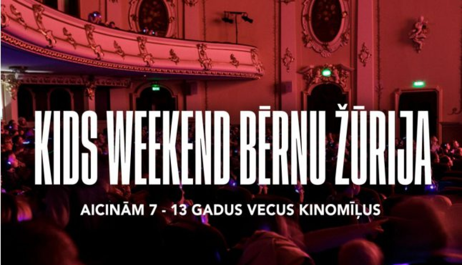 RIGA IFF aicina strādāt “Kids Weekend” bērnu žūrijā