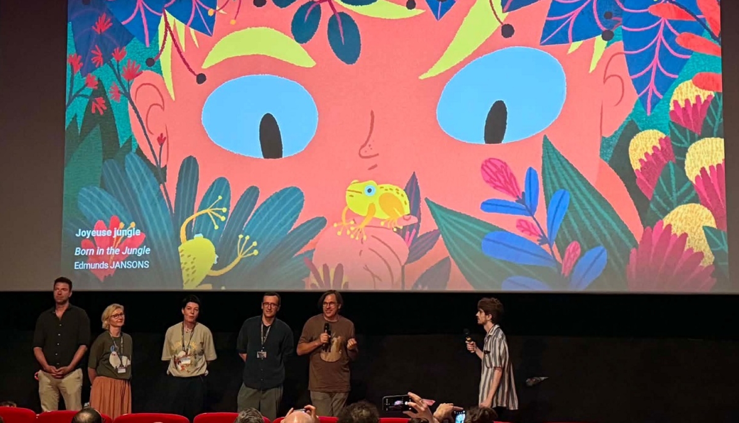 filmas autori pirmizrādē