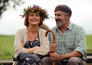 Foto no filmas "Vectēvs, kas bīstamāks par datoru" uzņemšanas laukuma, foto: Agnese Zeltiņa