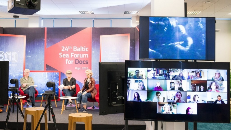 Baltijas jūras dokumentālo filmu forums 2020. Foto Agnese Zeltiņa