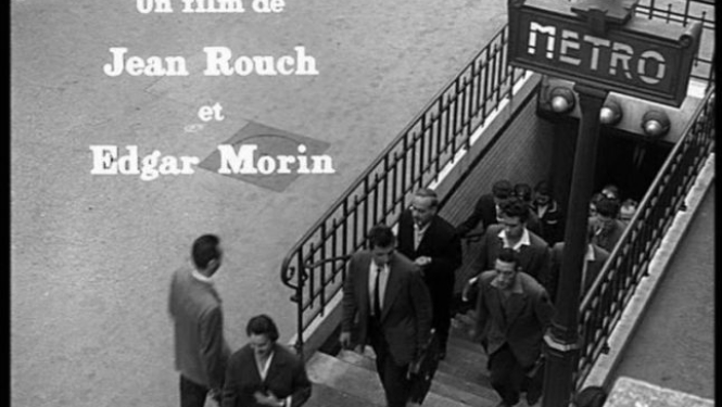 Filma “Vienas vasaras hronika / Chronique d’un été” (1961) Doma dārzā