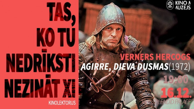 Kino muzeja lektoriju noslēdz Hercogs un Kinskis