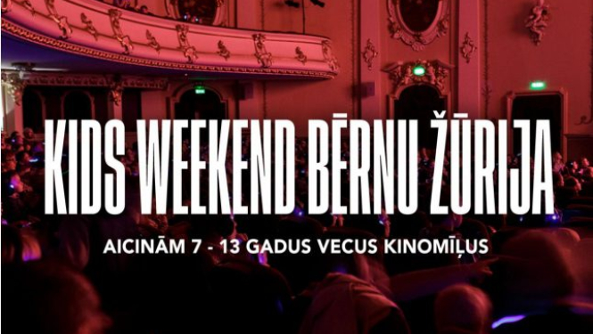 RIGA IFF aicina strādāt “Kids Weekend” bērnu žūrijā
