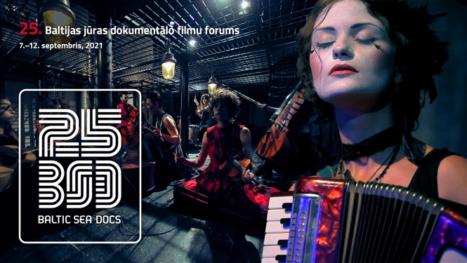 Baltijas jūras dokumentālo filmu foruma 2021 publicitātes attēls. 