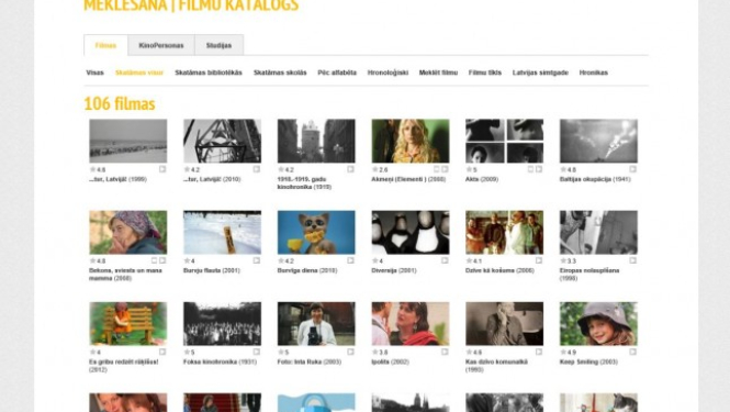 Portāls filmas.lv pretendē uz balvu “Kilograms kultūras 2015”