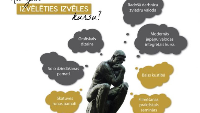 LKA un Nacionālā Filmu skola aicina uz izvēles kursiem