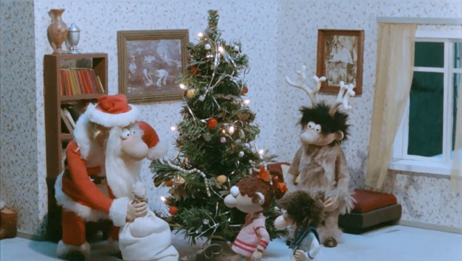 Ziemassvētku eglīte un bērni