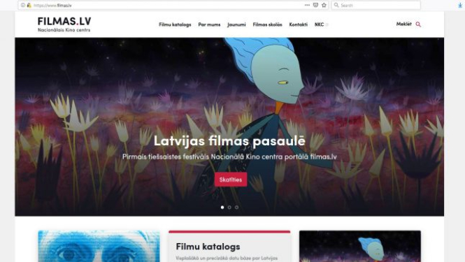 Portālā filmas.lv – tiešsaistes festivāls “Latvijas filmas pasaulē”