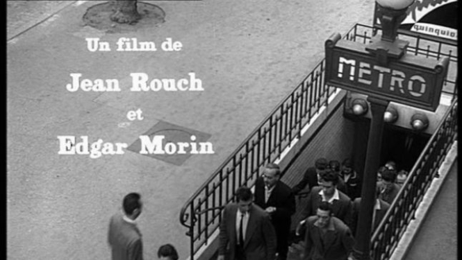 Filma “Vienas vasaras hronika / Chronique d’un été” (1961) Doma dārzā