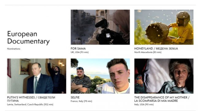 Latvijas filma “Putina liecinieki” nominēta Eiropas Kino akadēmijas balvai