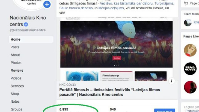 Portāls filmas.lv apkopo tiešsaistes festivāla rezultātus