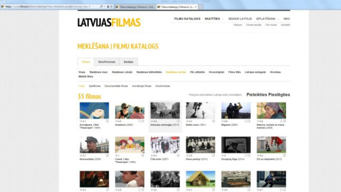 Latvijas filmas tiešsaistē pieejamas latviešu skolām ārzemēs