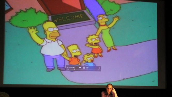 Rīgā viesojas seriāla “Simpsoni” producents