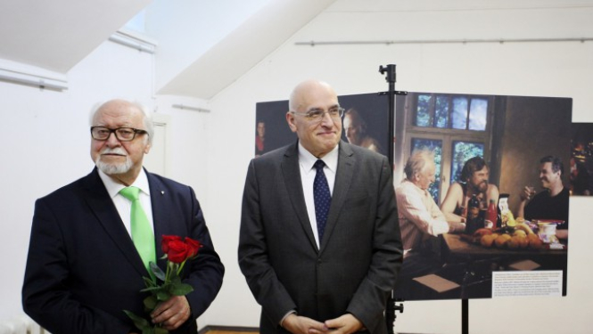 Jāņa Streiča jubilejas izstāde Minskā