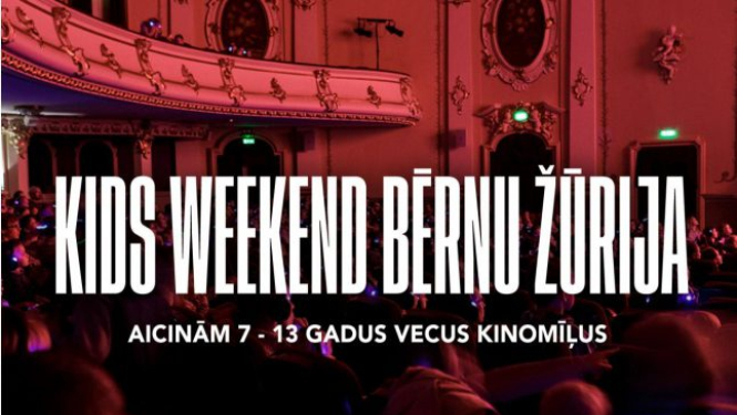 RIGA IFF aicina strādāt “Kids Weekend” bērnu žūrijā