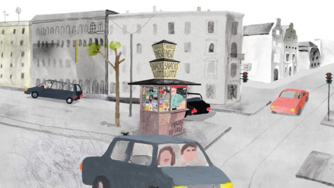 Jauna aplikācija piedāvā “Kino pastaigu” Rīgas ielās