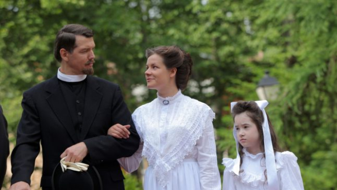 “Mērijas ceļojums” Baznīcu naktī Doma dārzā