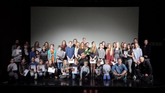 Svinīgi noslēdzies NKC kinodarbnīcu projekts skolēniem
