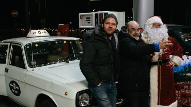 Māris Martinsons uzņem komēdiju “Jaunā gada taksometrs”