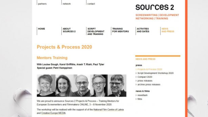 Tiešsaistē notiks starptautiska scenāriju konsultantu darbnīca