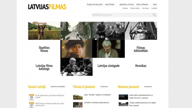Portāla filmas.lv tiešsaistes sadaļai aprit gads