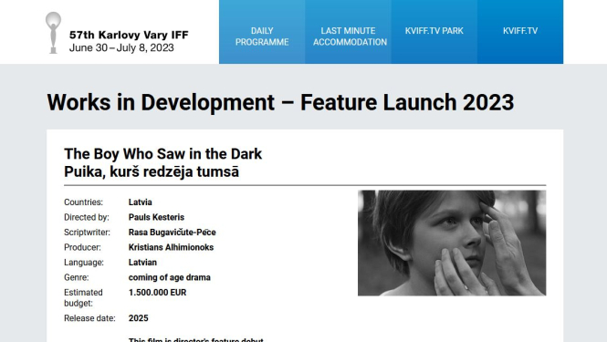 festivāla mājaslapa