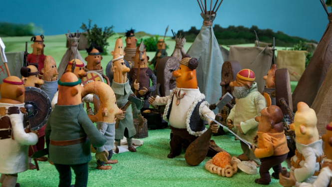 Kadrs no filmas Lielais Indriķis