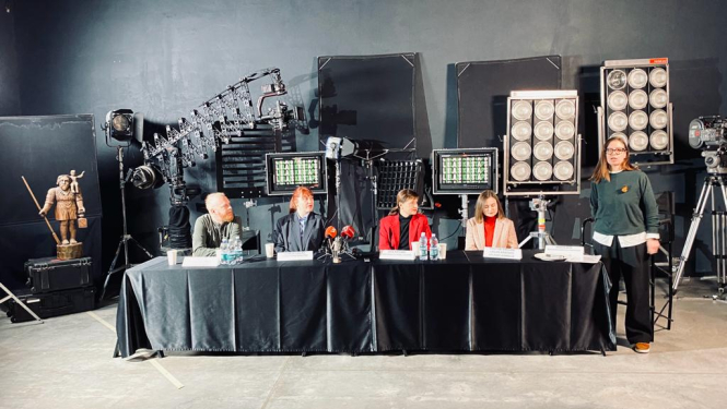 Preses konferences dalībnieki