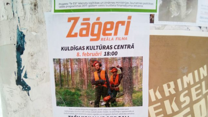 Ivars Zviedris ar filmu “Zāģeri” devies Latvijas tūrē