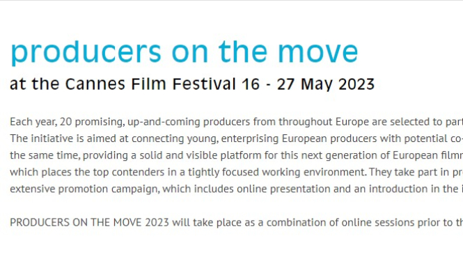 Producers on the Move