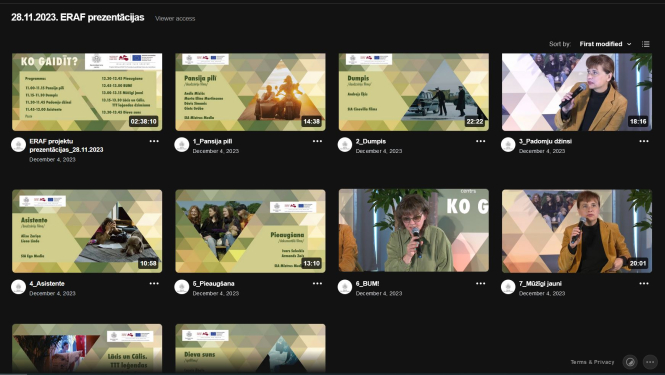 visu projektu saites