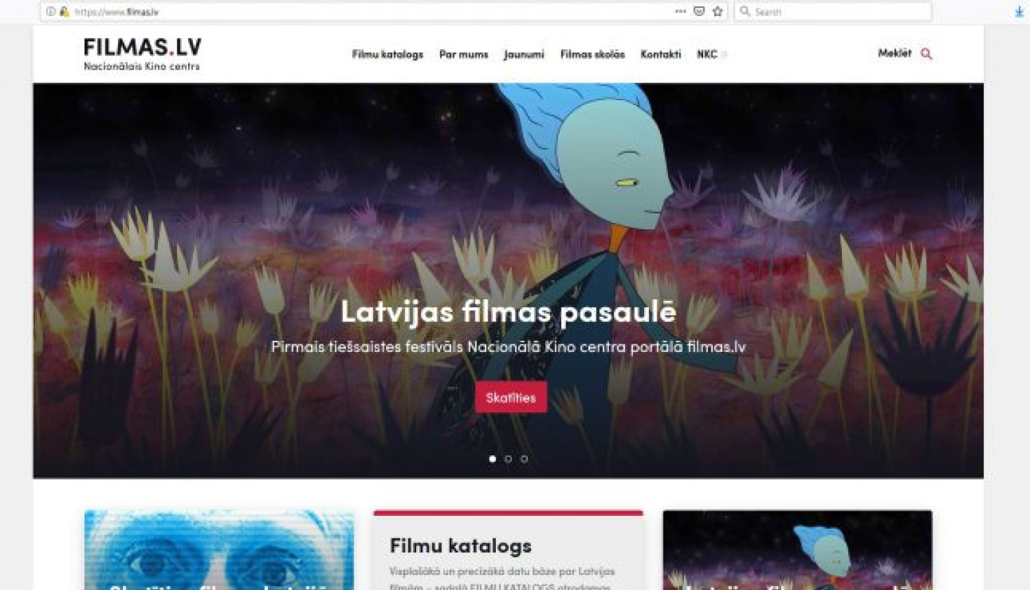 Portālā filmas.lv – tiešsaistes festivāls “Latvijas filmas pasaulē”