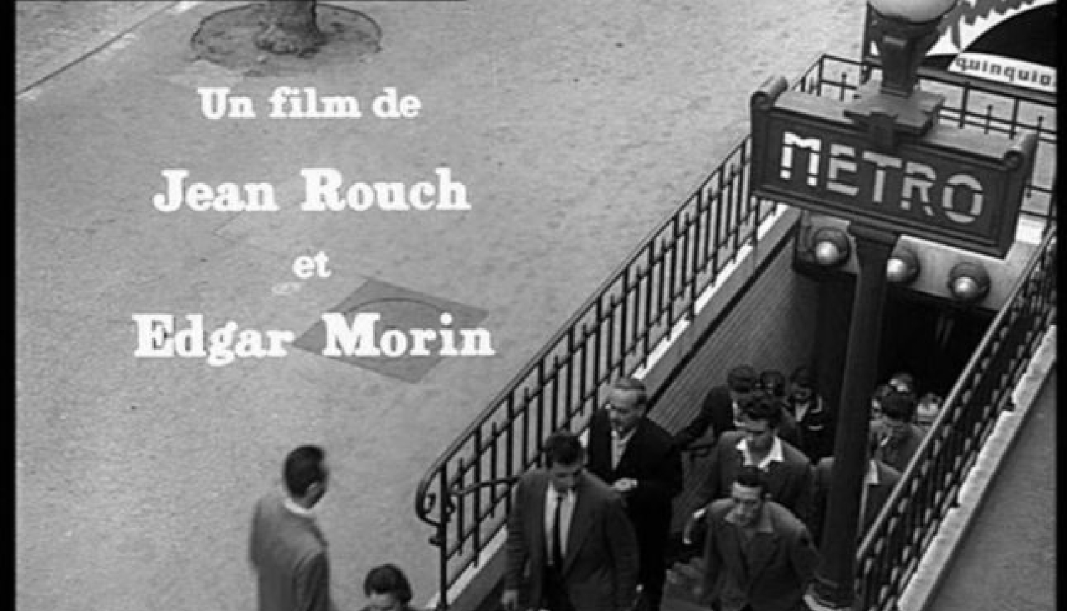 Filma “Vienas vasaras hronika / Chronique d’un été” (1961) Doma dārzā