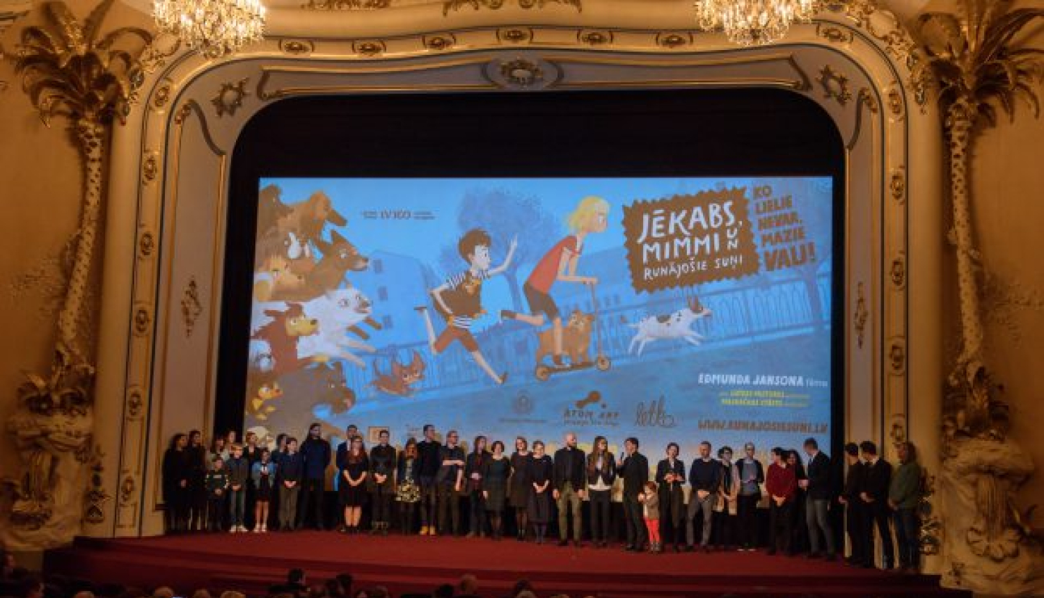 Pirmizrādi piedzīvo Simtgades filma “Jēkabs, Mimmi un runājošie suņi”