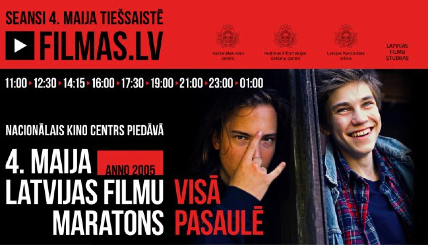 4. maija Latvijas filmu maratons šogad – visā pasaulē