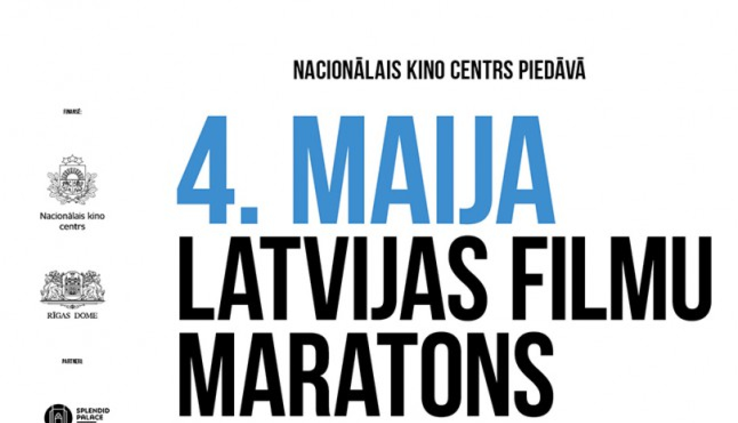 Izziņota 4. maija Latvijas filmu maratona programma