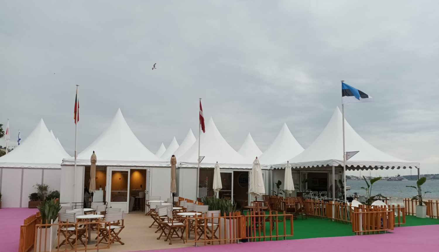 Baltic pavilions_ Cannes 2024