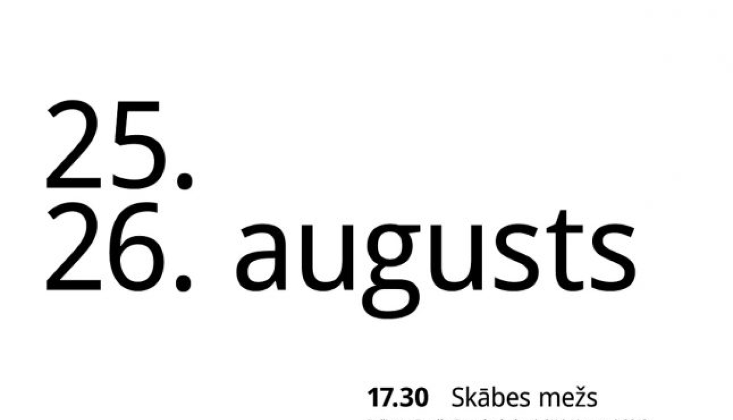 Tuvojas tradicionālās Baltijas filmu dienas – šogad 25. un 26. augustā