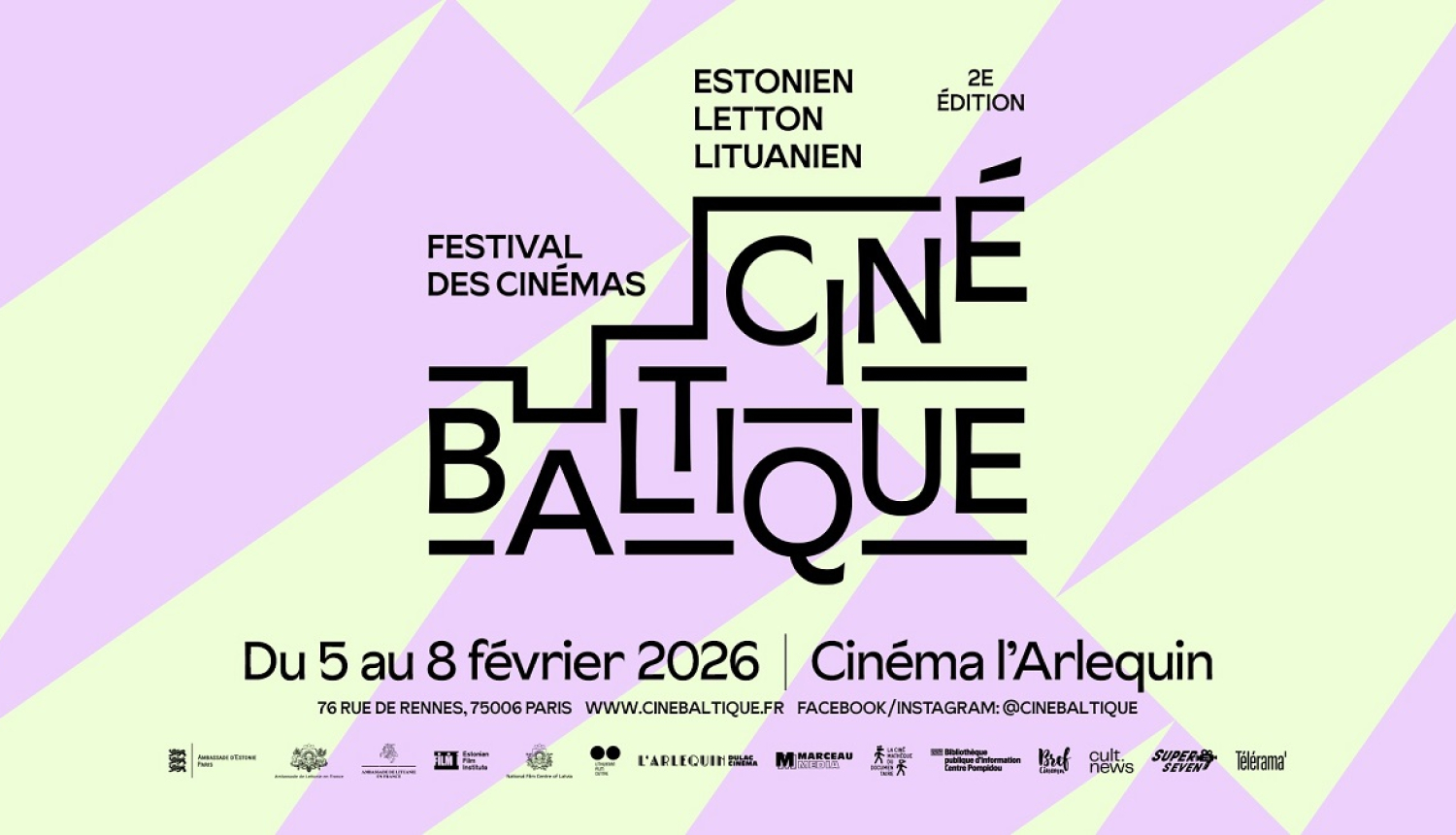 Cinebaltique plakāts