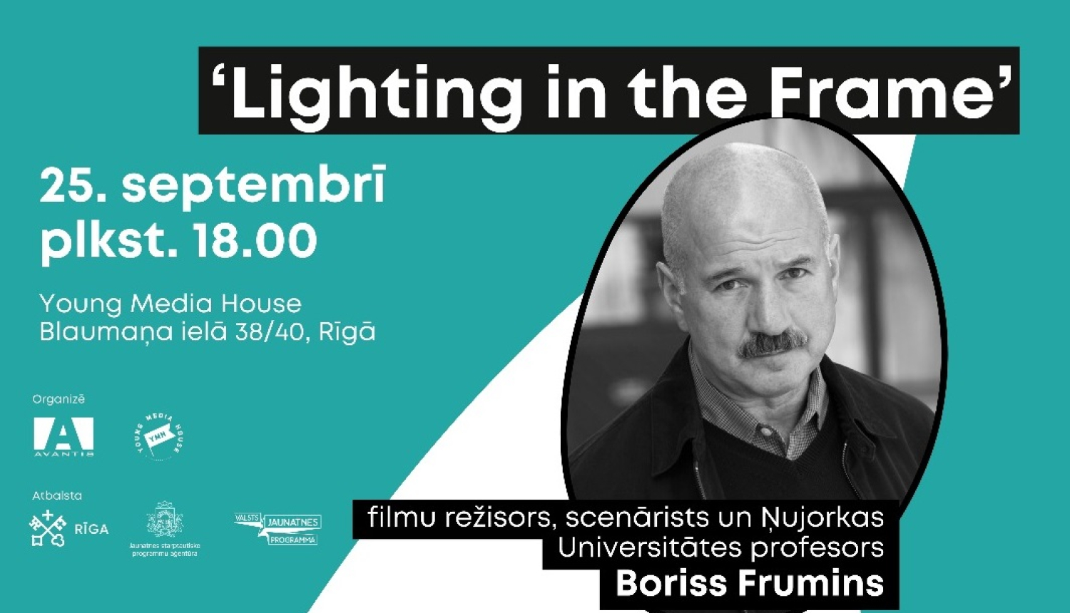 meistarklases plakāts