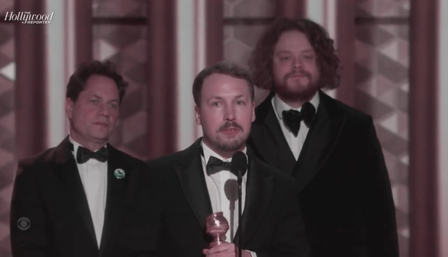 Ron Dyens (producer, France), Gints Zilbalodis (director, Latvia) and Matīss Kaža (producer, Latvia)