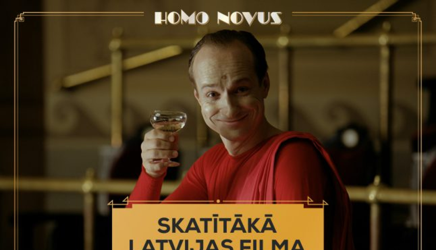 “Homo Novus” kļūst par populārāko Latvijas filmu 2018. gadā