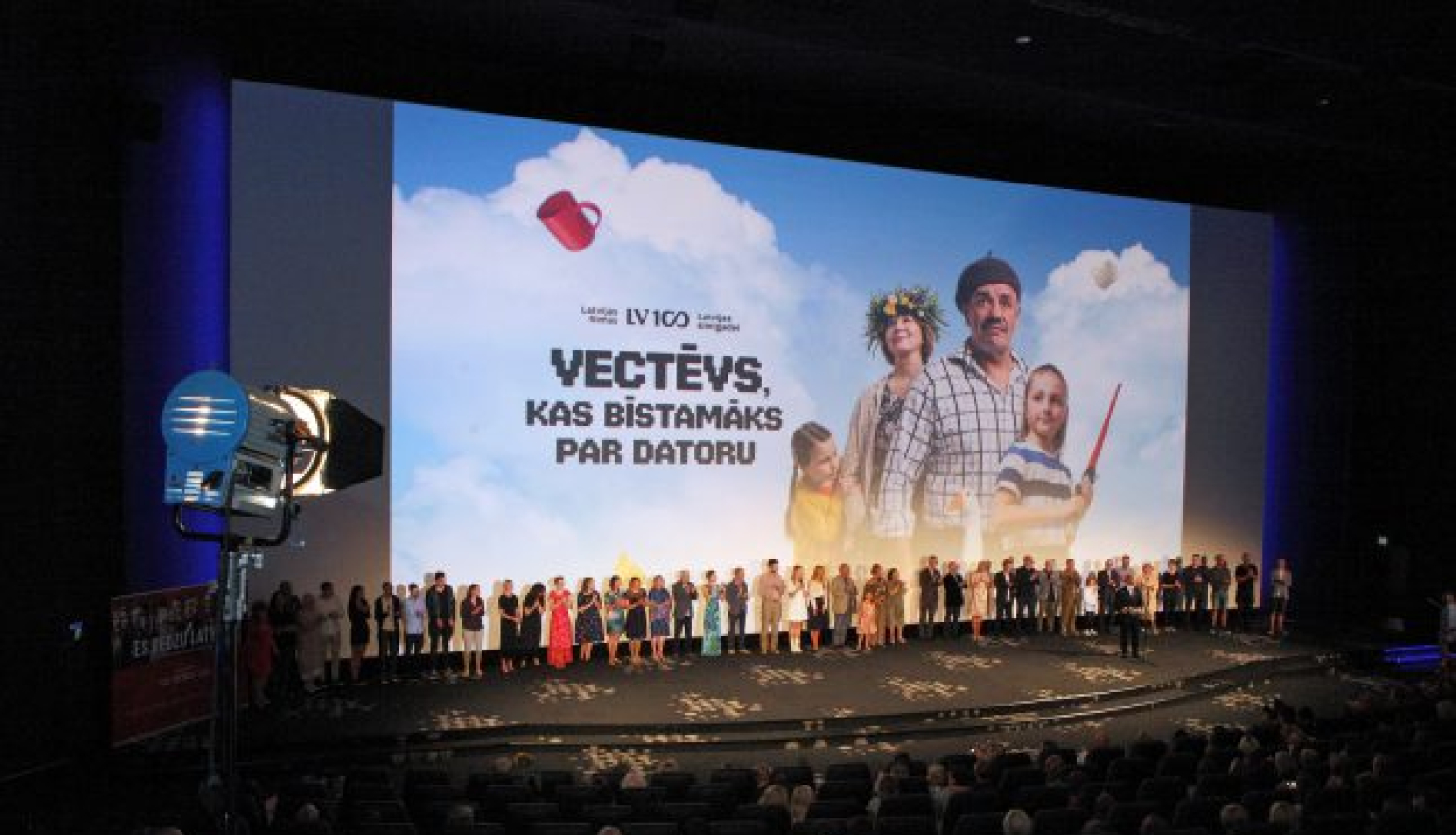 Nosvinēta pirmās Simtgades filmas pirmizrāde