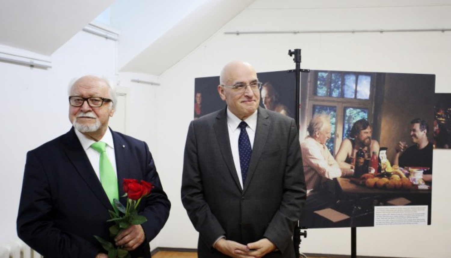 Jāņa Streiča jubilejas izstāde Minskā