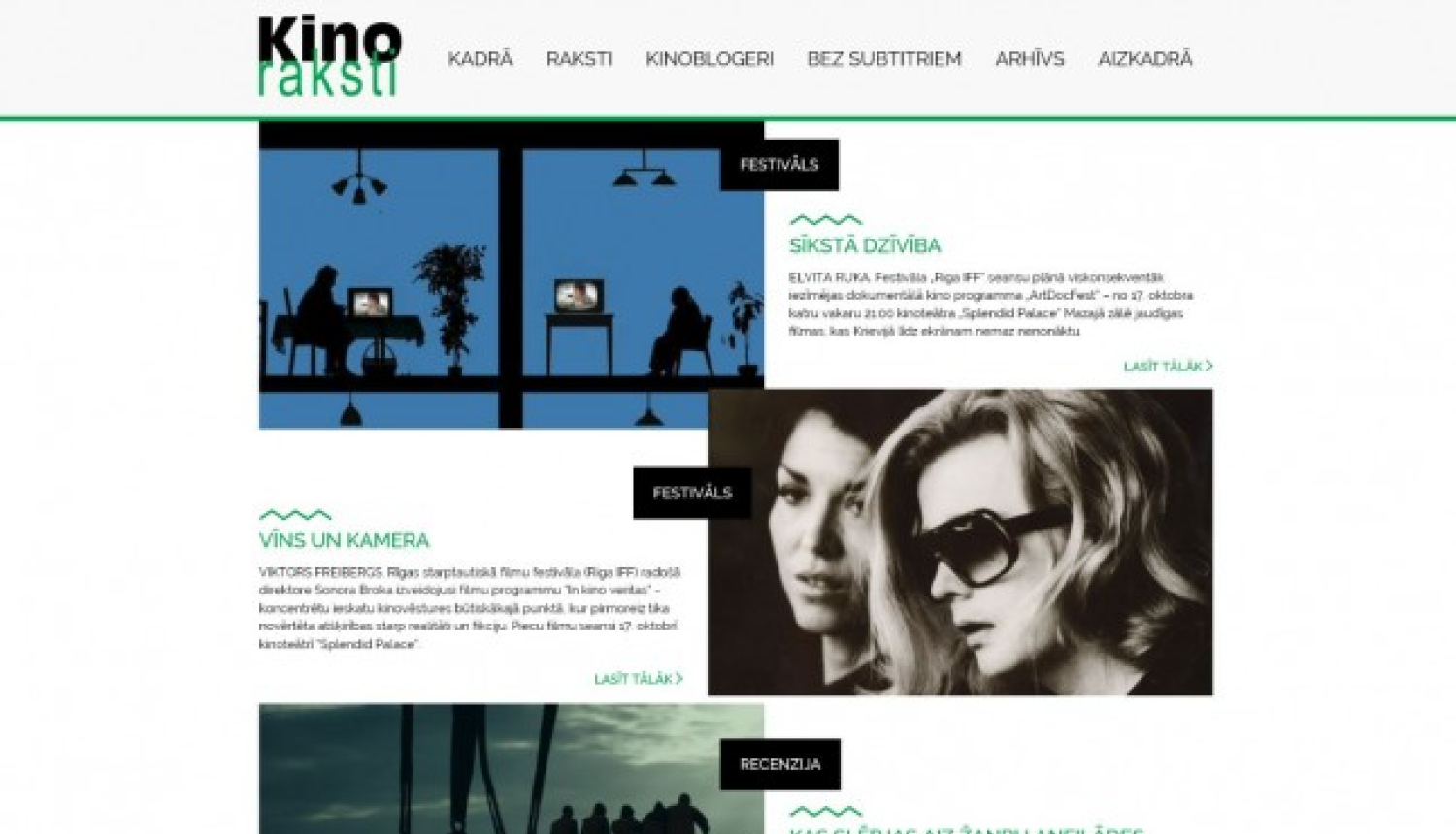 Žurnāls “Kino Raksti” startē digitālajā vidē