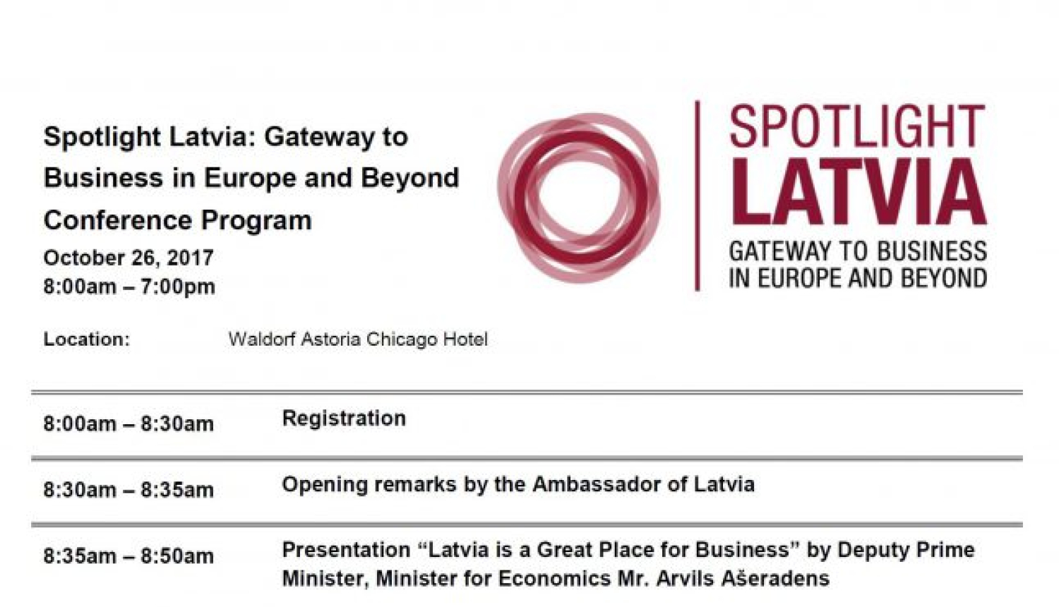 Aicina uzņēmējus piedalīties ekonomikas ministra vizītē