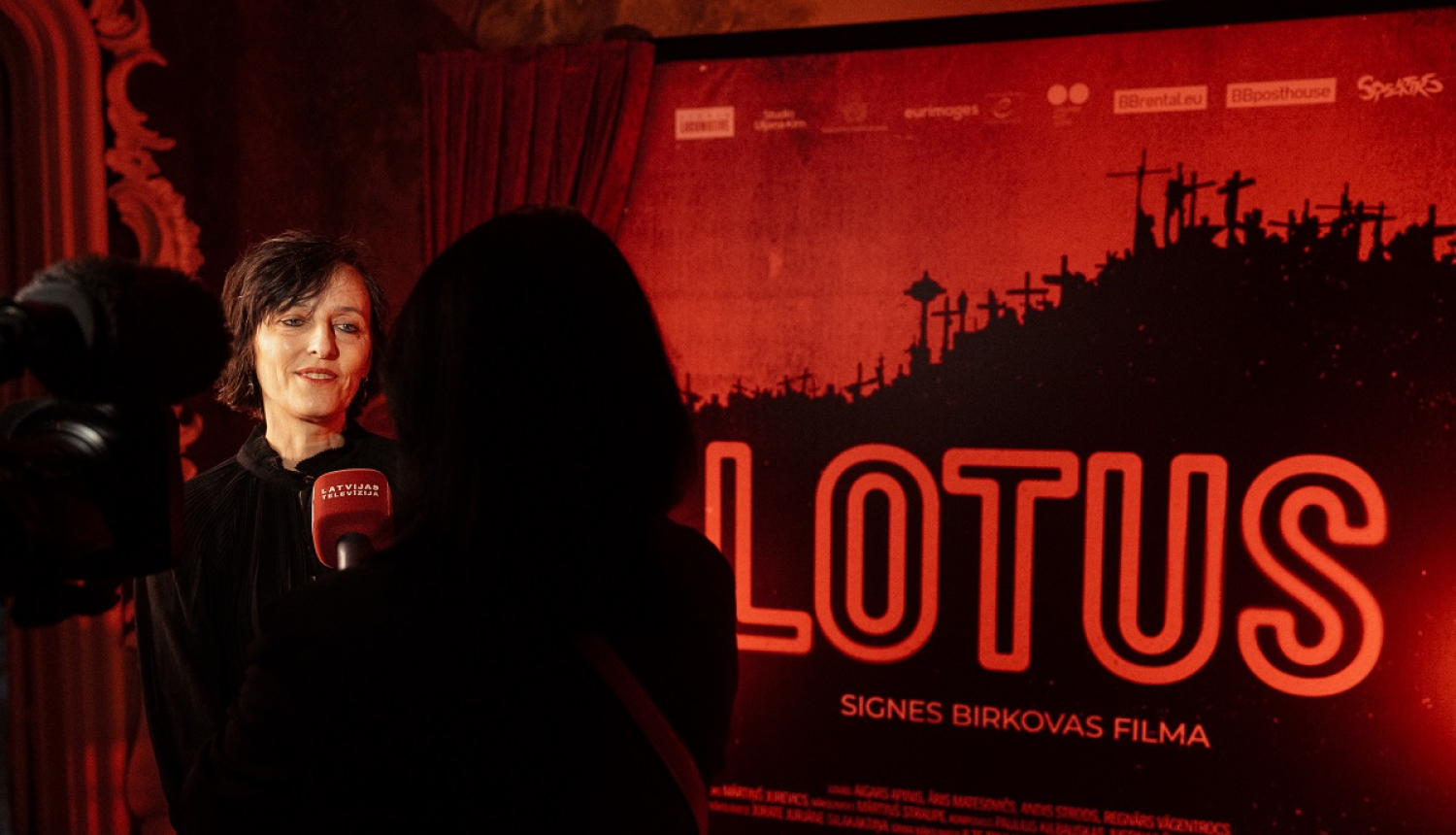 režisore Signe Birkova pirmizrādē