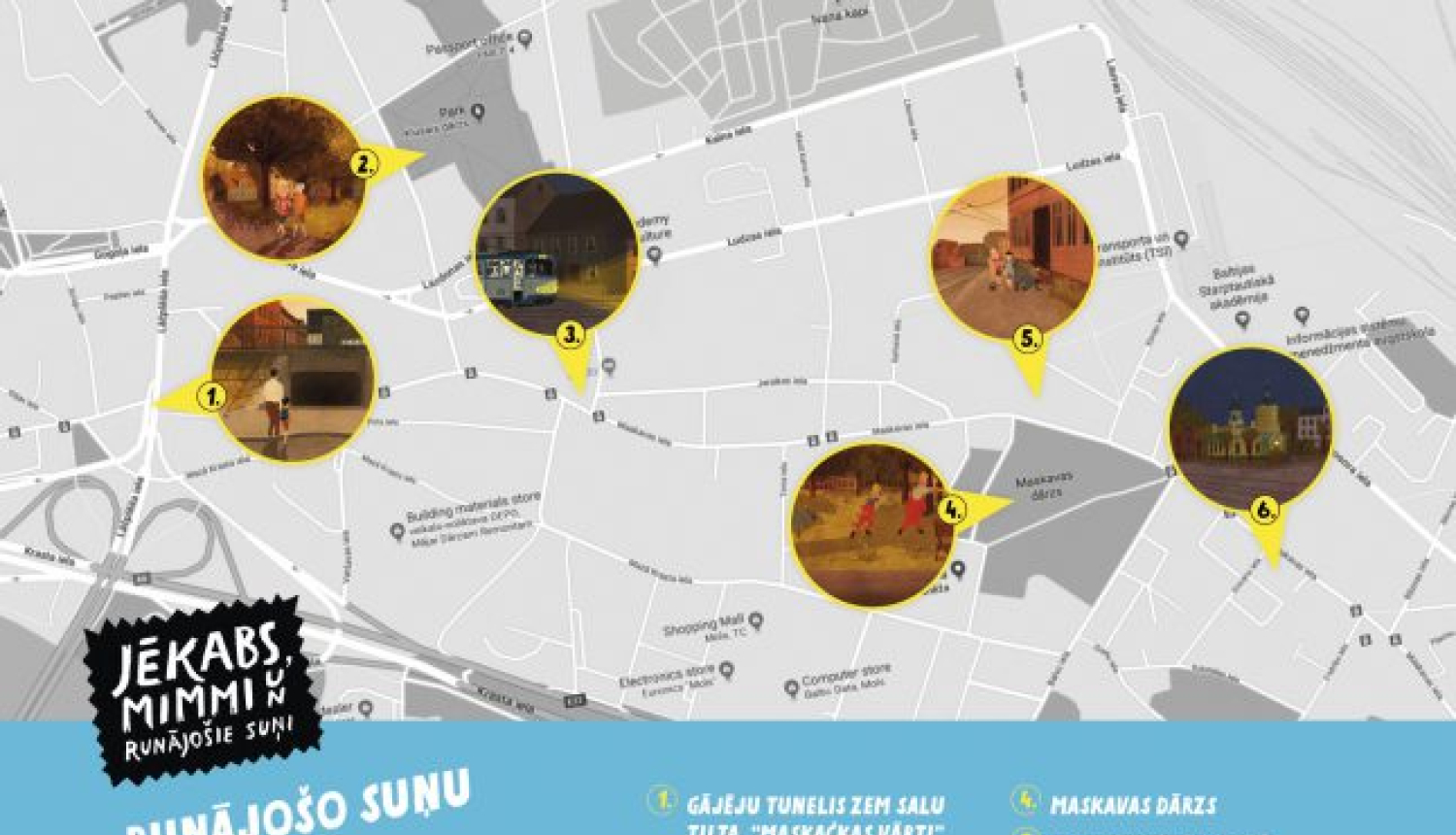 “Jēkabs, Mimmī un runājošie suņi” forumā “Cartoon Movie” un ekskursijā Maskačkā