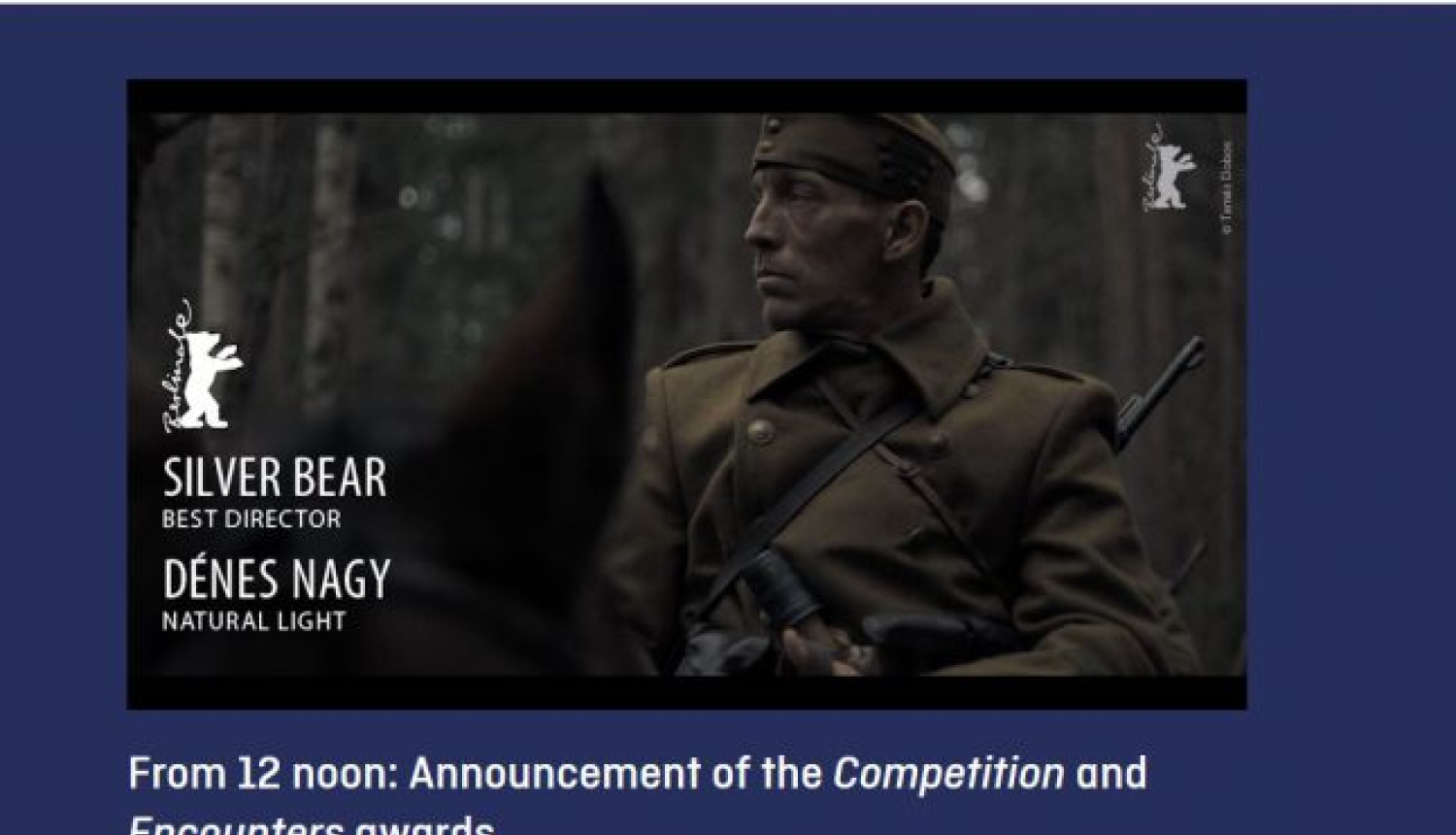 Latvijas kopražojuma filma “Dabiskā gaismā” iegūst Berlīnes kinofestivāla „Sudraba lāci”